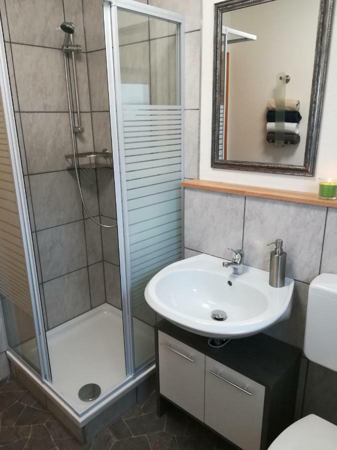 Ferienwohnung Am Reinhardswald - Eichenlaub - Mit Sauna Trendelburg Dış mekan fotoğraf